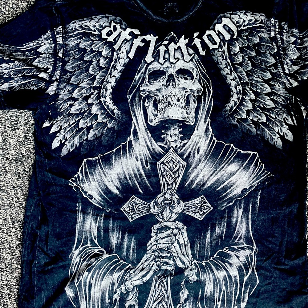 Vintage Affliction Aleksandr Emilianenko MMA tee